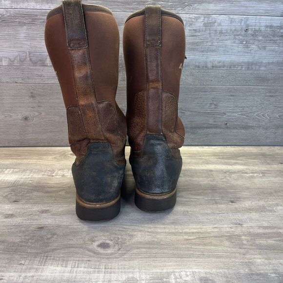 Ariat Mens US Size 13 D Hybrid All Weather Waterproof Steel Toe Work Boots Brown - Picture 5 of 14